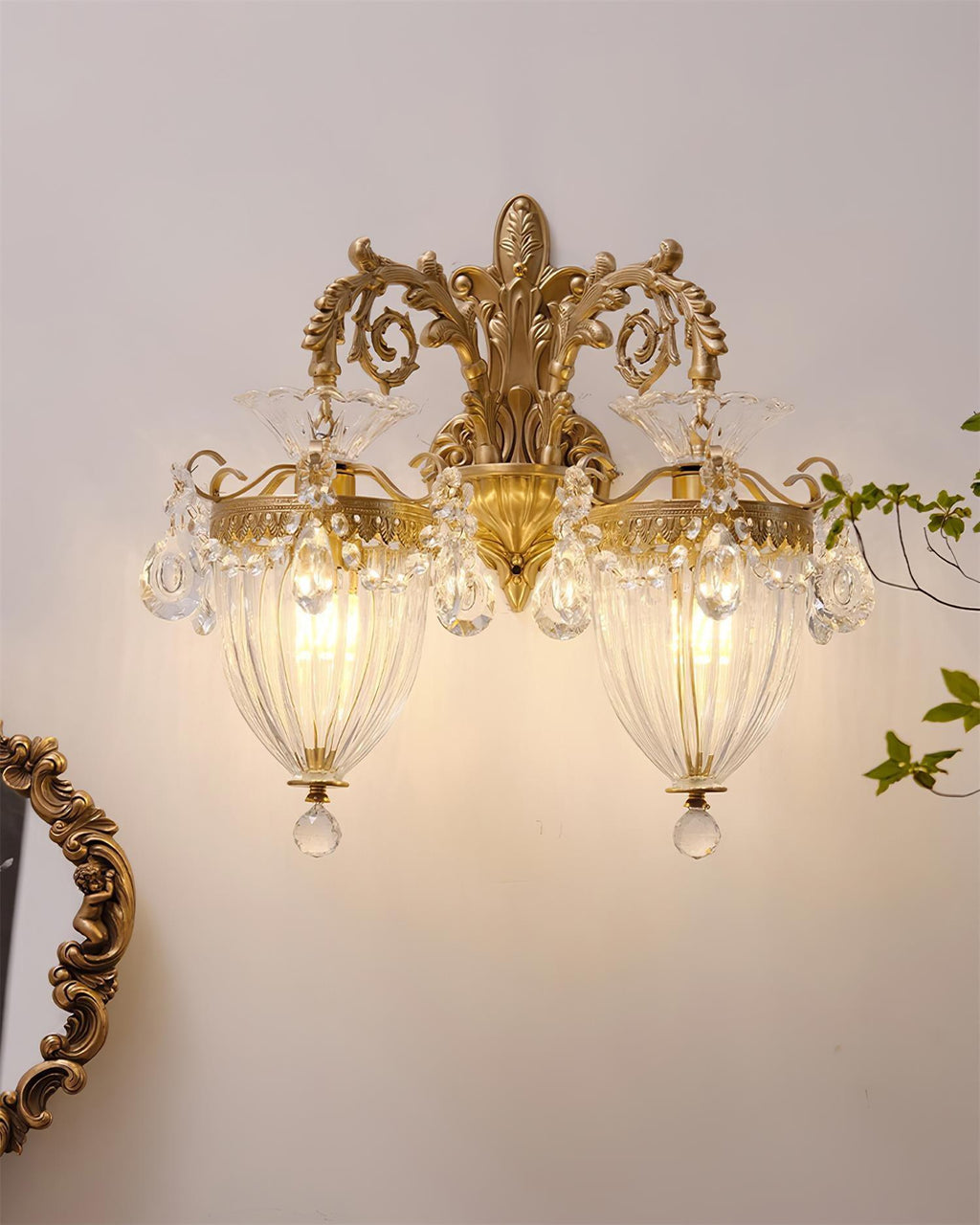 Mesas Crystal Wall Lamp