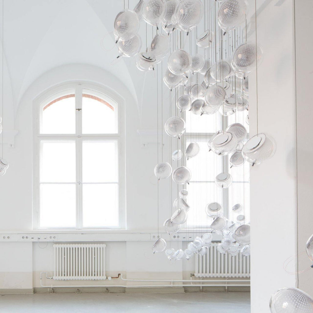 Mesh Glass Chandelier