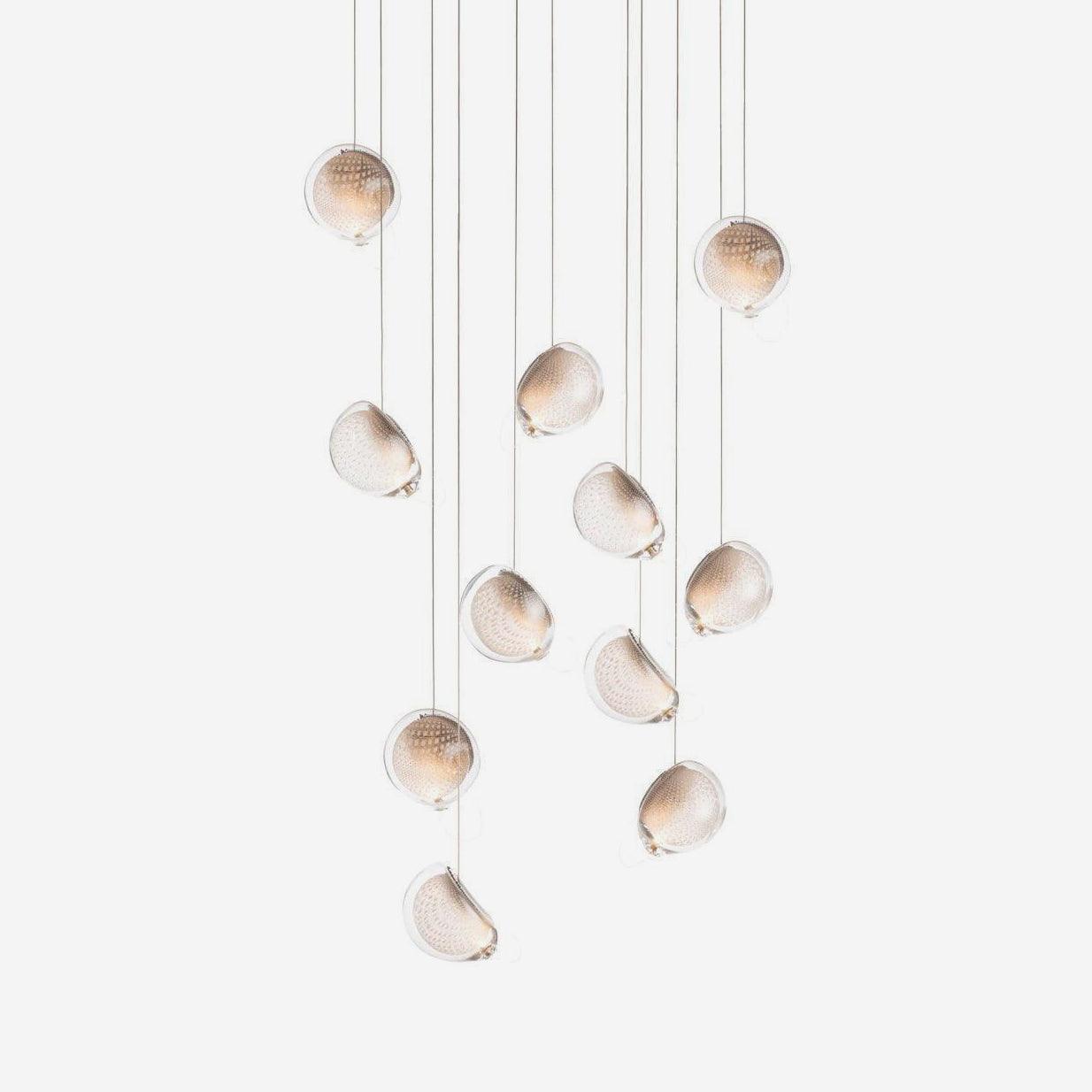 Mesh Glass Chandelier