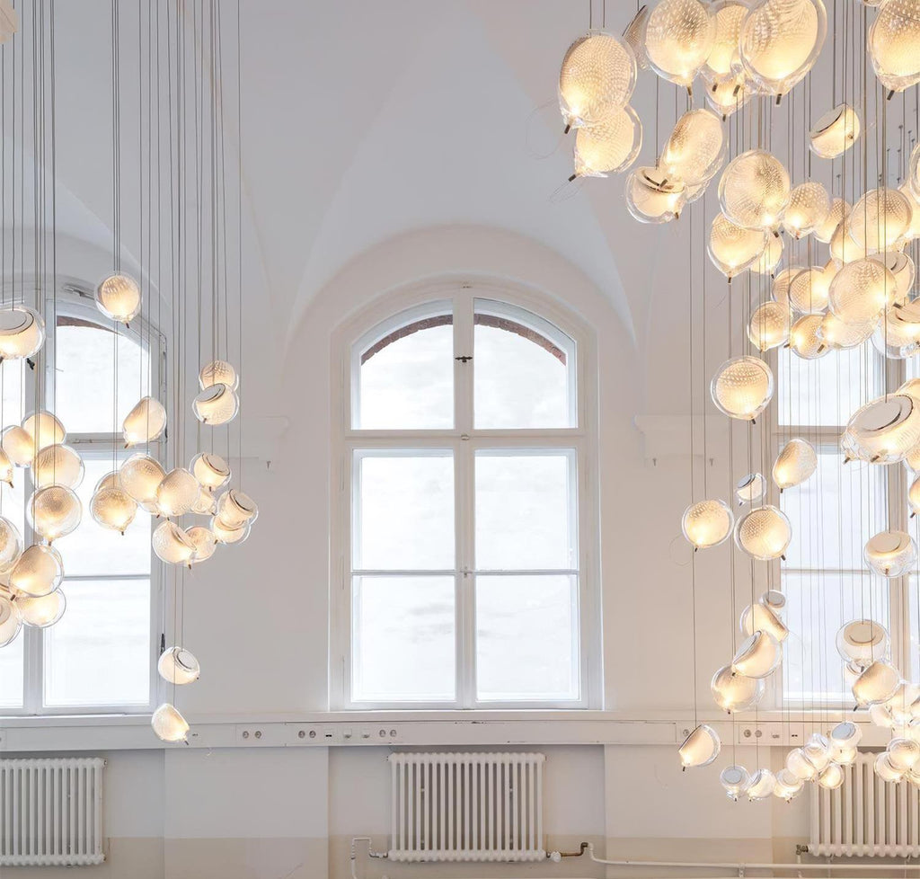 Mesh Glass Chandelier