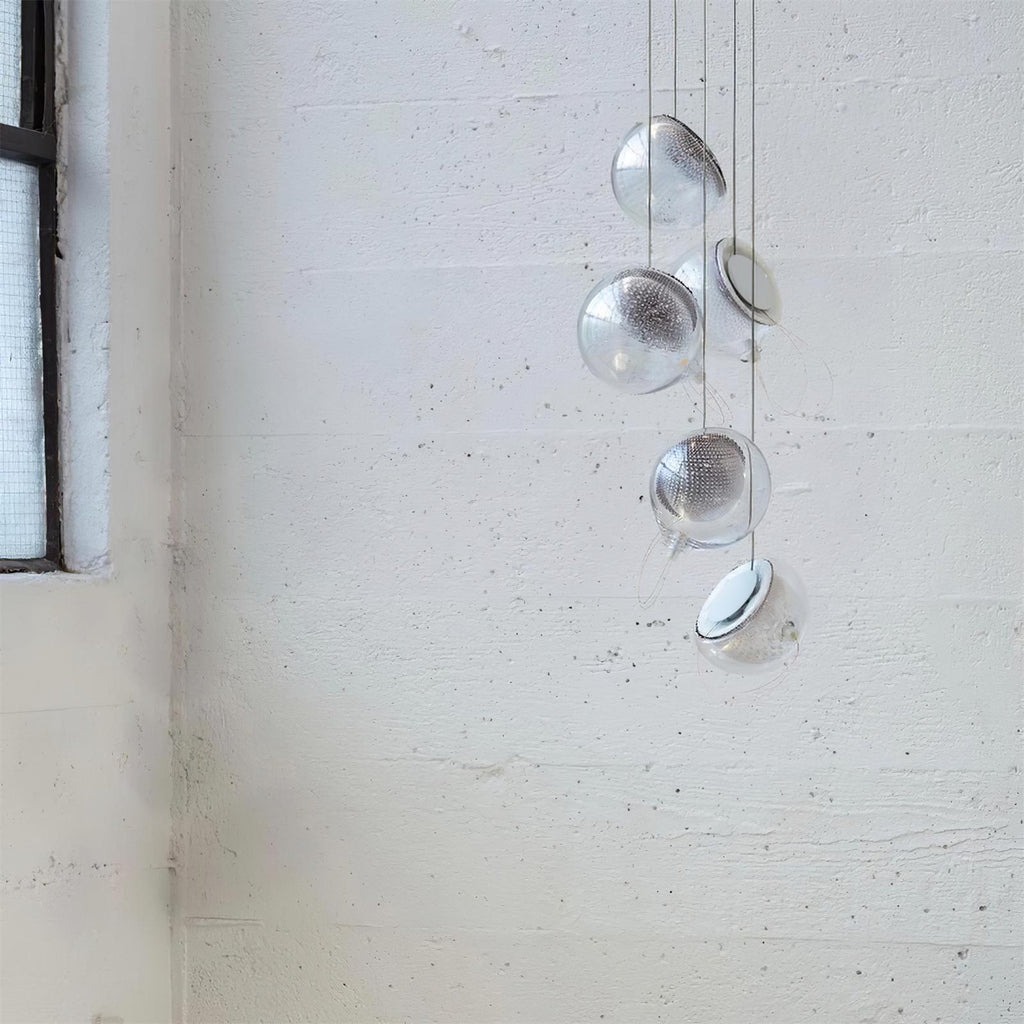 Mesh Glass Chandelier
