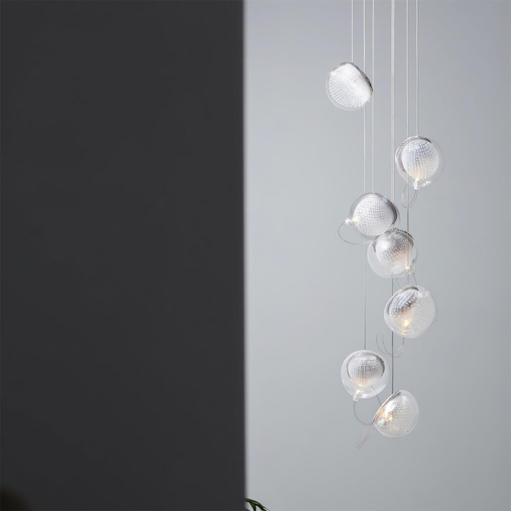 Mesh Glass Chandelier