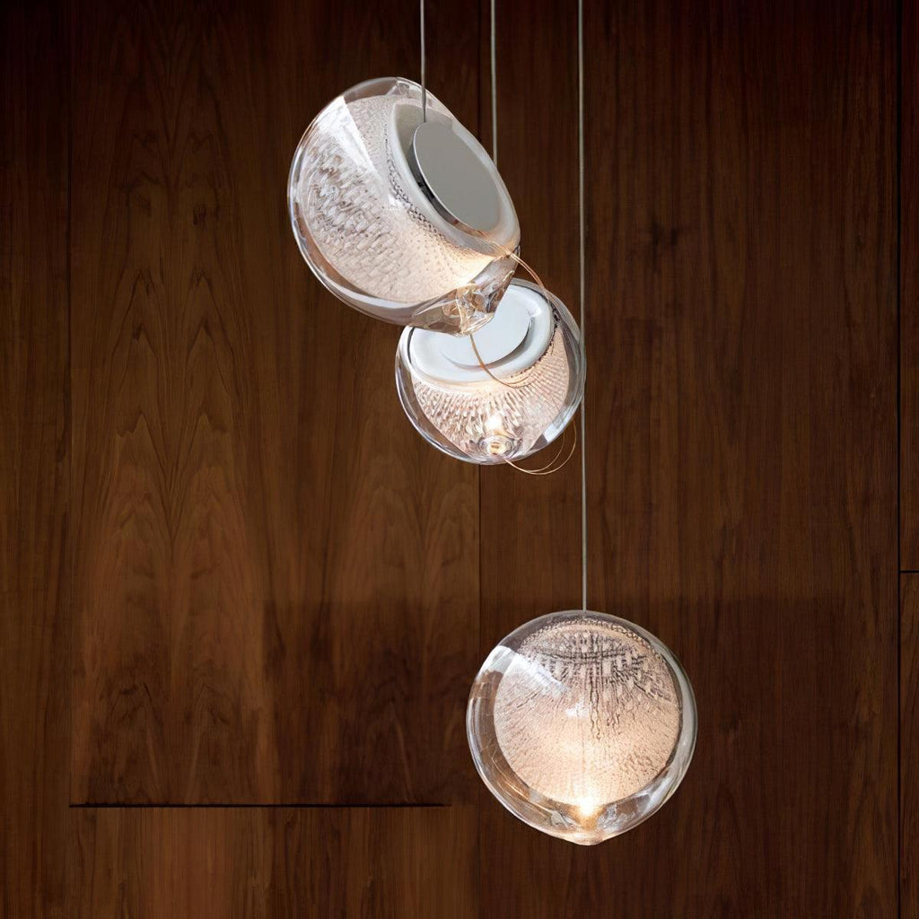 Mesh Glass Chandelier