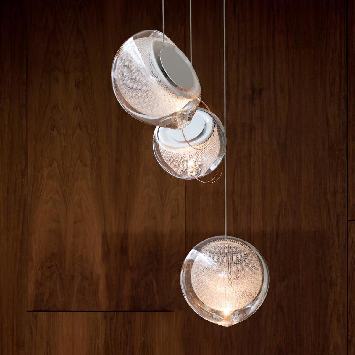 Mesh Glass Chandelier