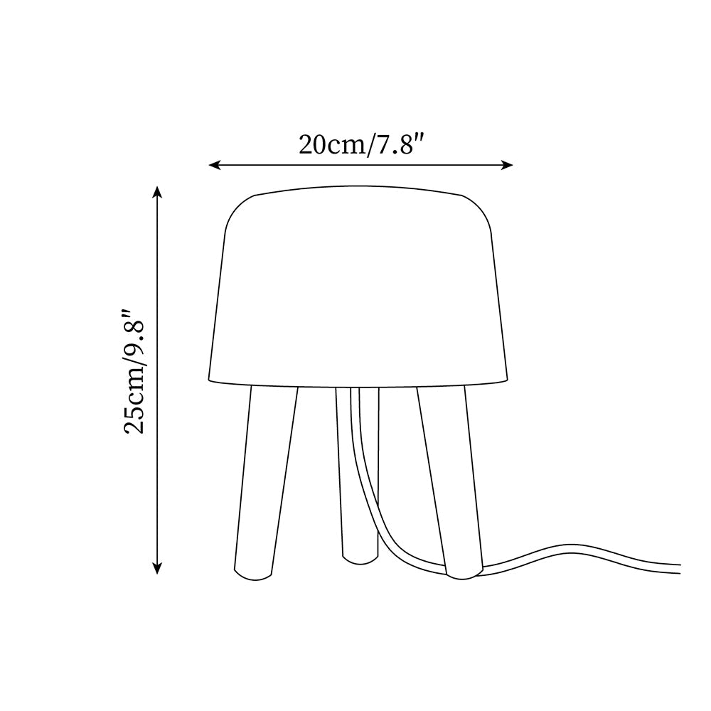 Milk Table Lamp