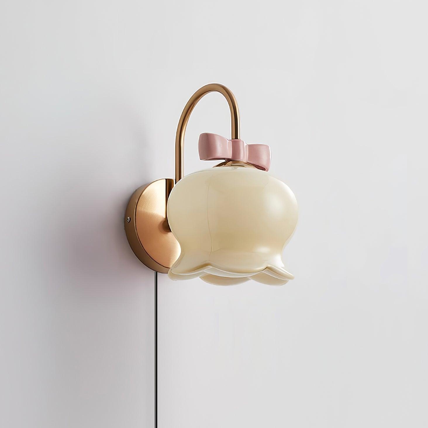 Millie Bells Plug In Wall Lamp