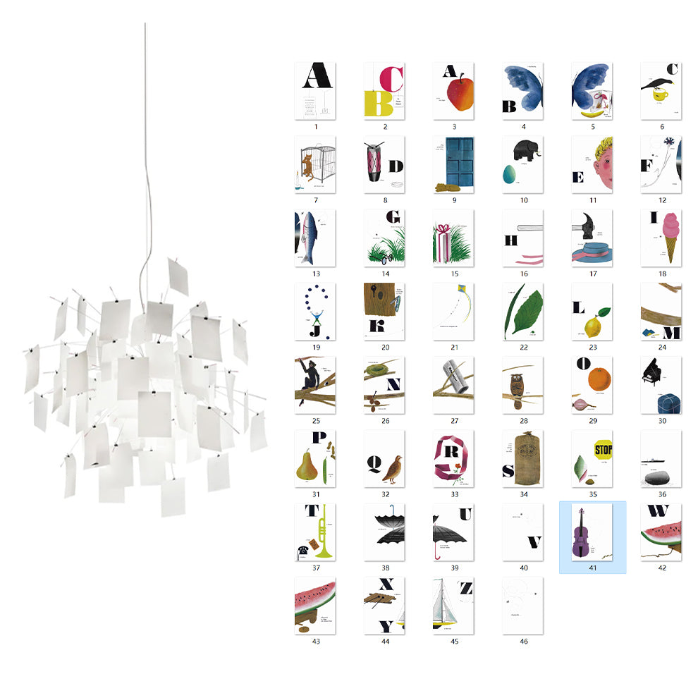 Mina Paper Chandelier