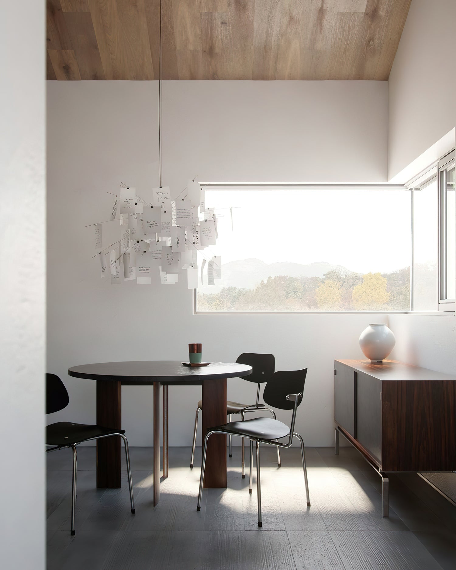 Mina Paper Plug In Chandelier