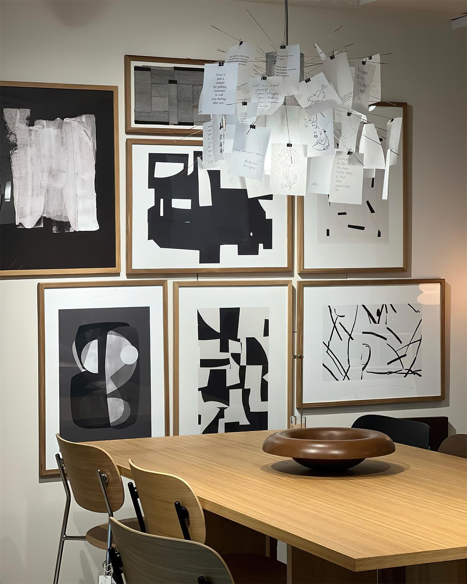 Mina Paper Plug In Chandelier
