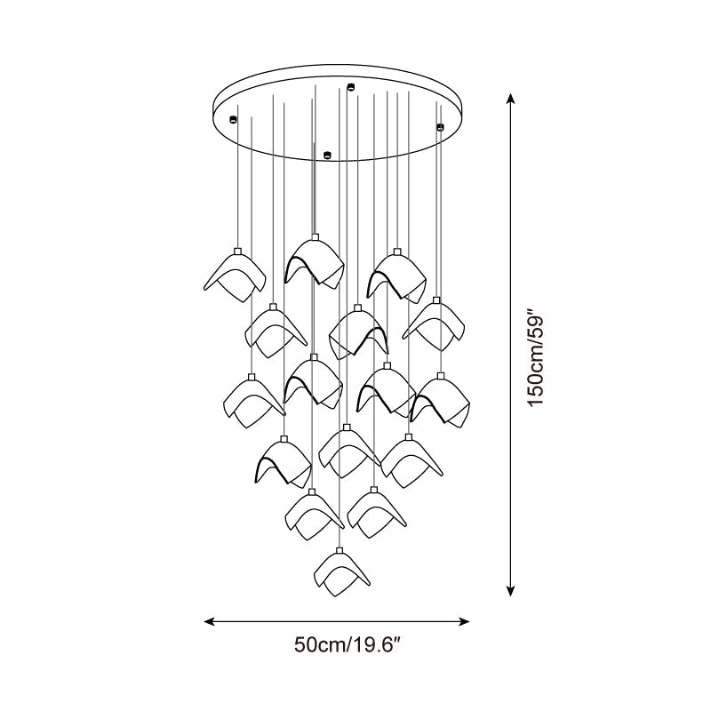 Mira Bloom Chandelier