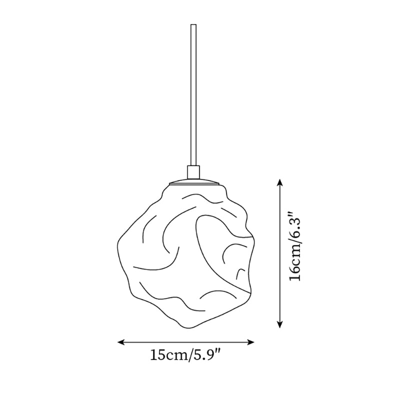 Mirza Glass Pendant Lamp