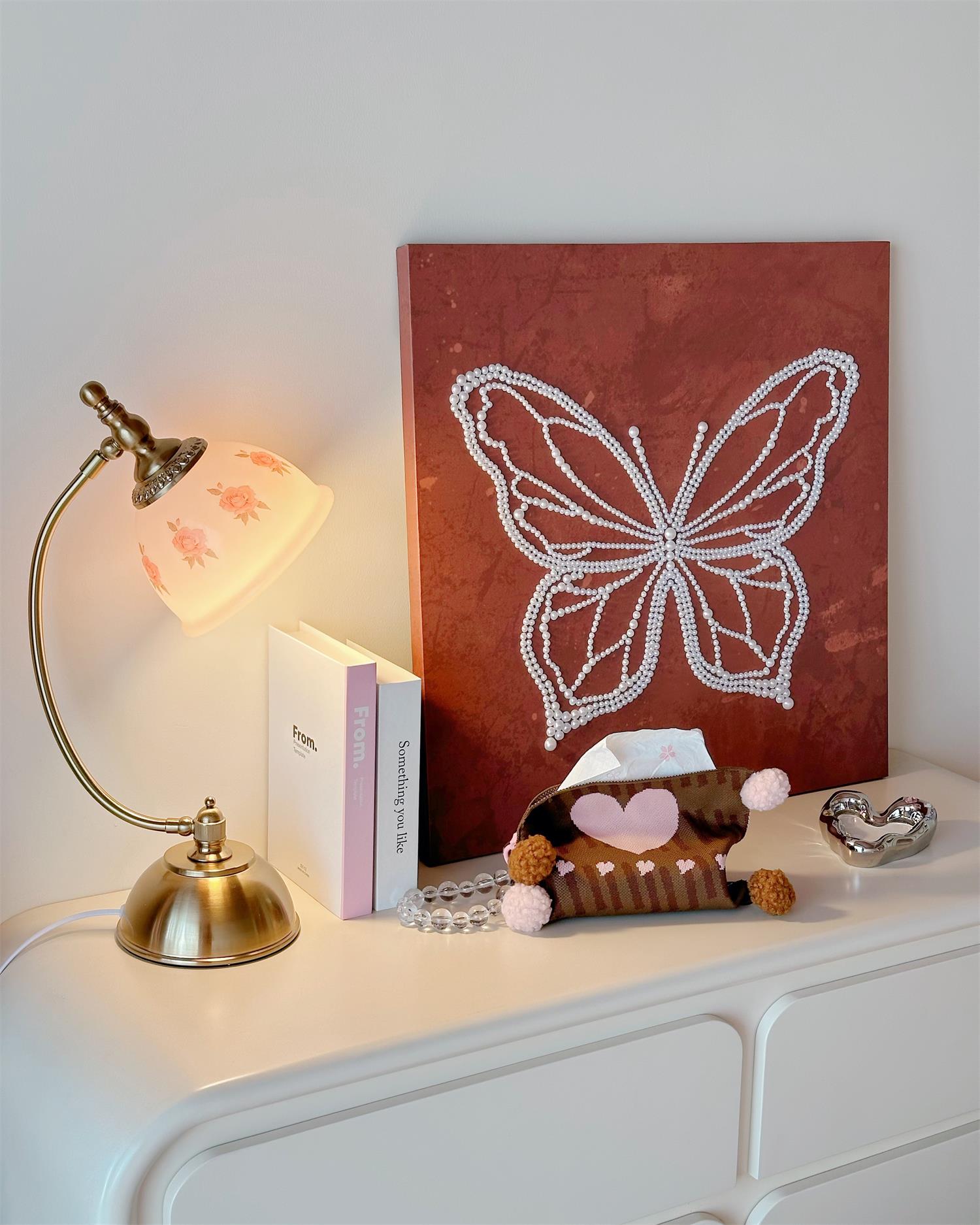 Mishya Floral Table Lamp