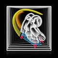 Skateboarding Astronaut Infinity Neon Sign