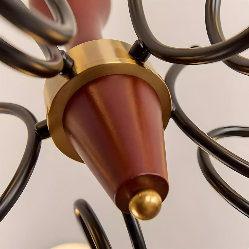 Modernist Cluster Chandelier
