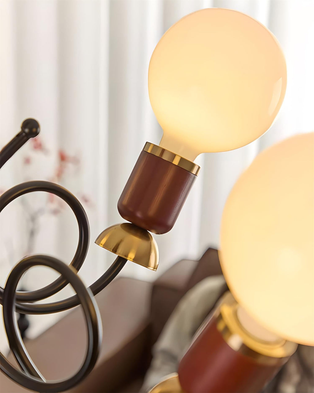 Modernist Cluster Chandelier