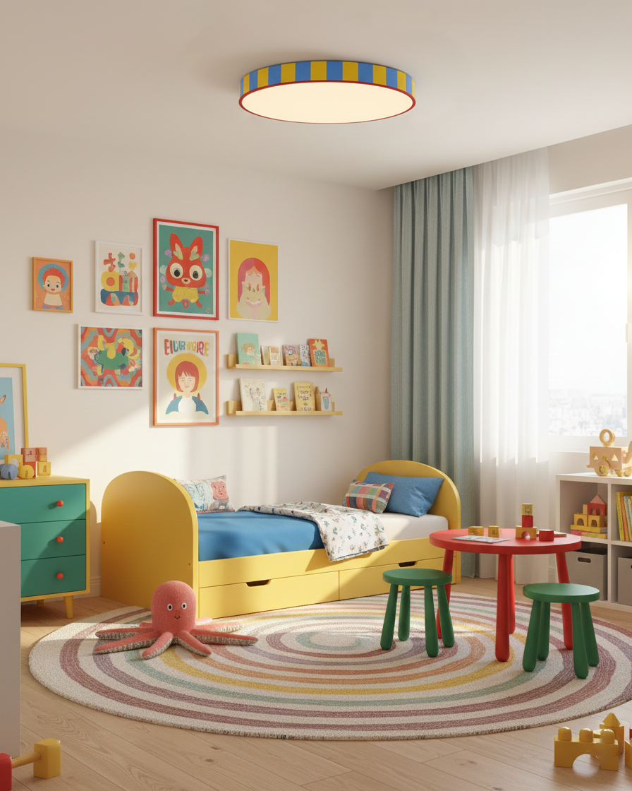 Modulo Stripe Ceiling Lamp