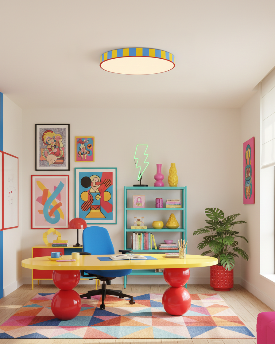 Modulo Stripe Ceiling Lamp