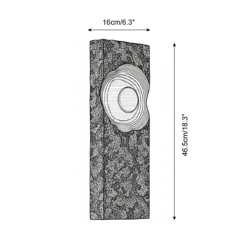 Moltena Black Wall Lamp