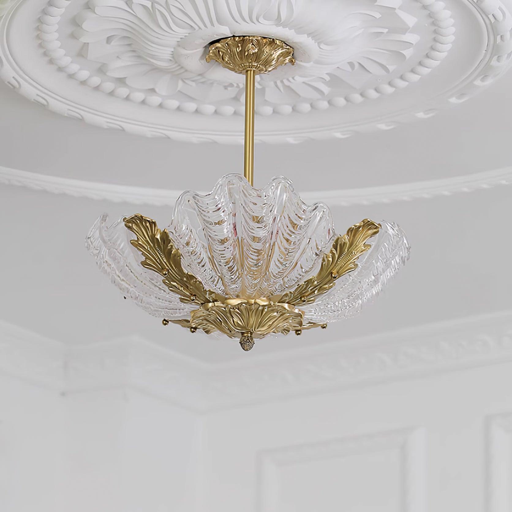 Murano Shell Pendant Lamp