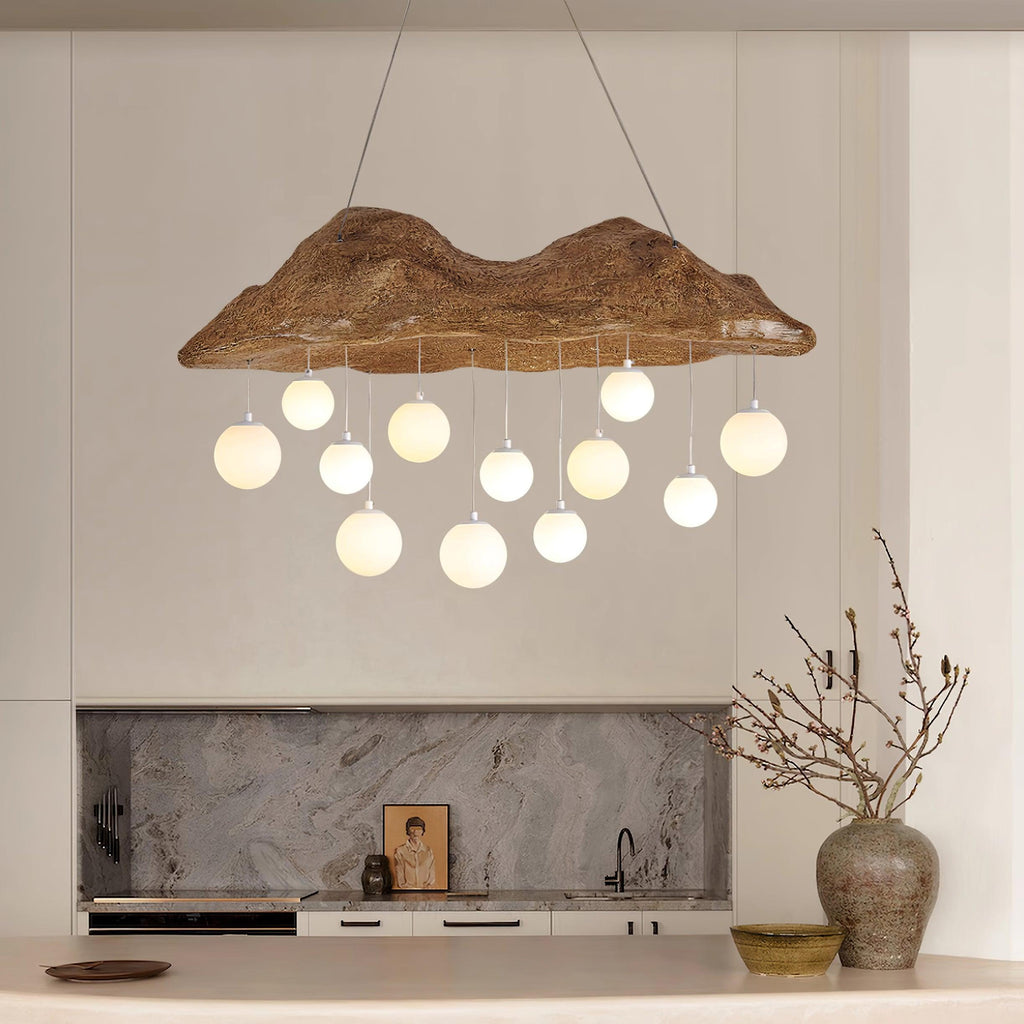 Mushroom Cloud Chandelier