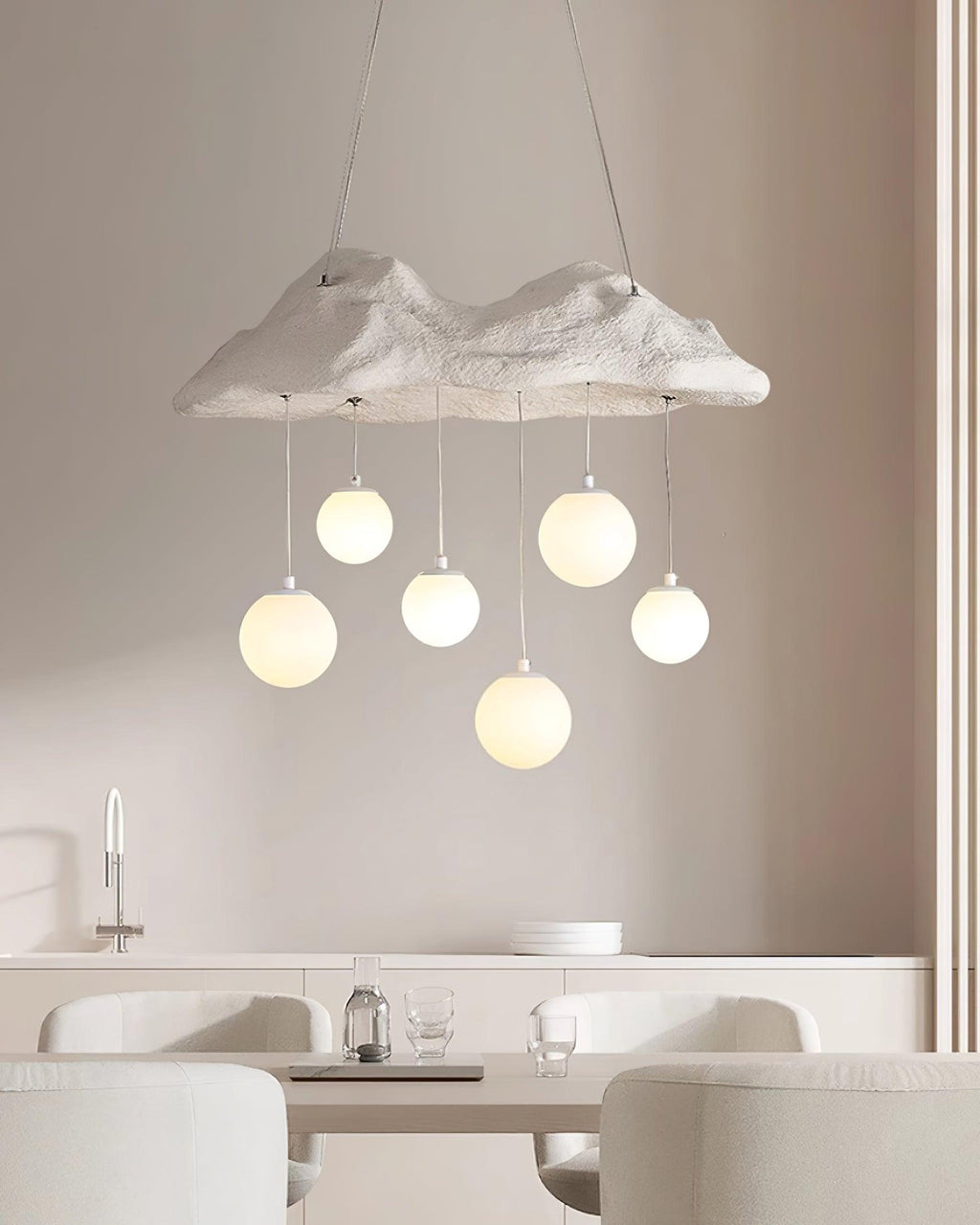 Mushroom Cloud Chandelier