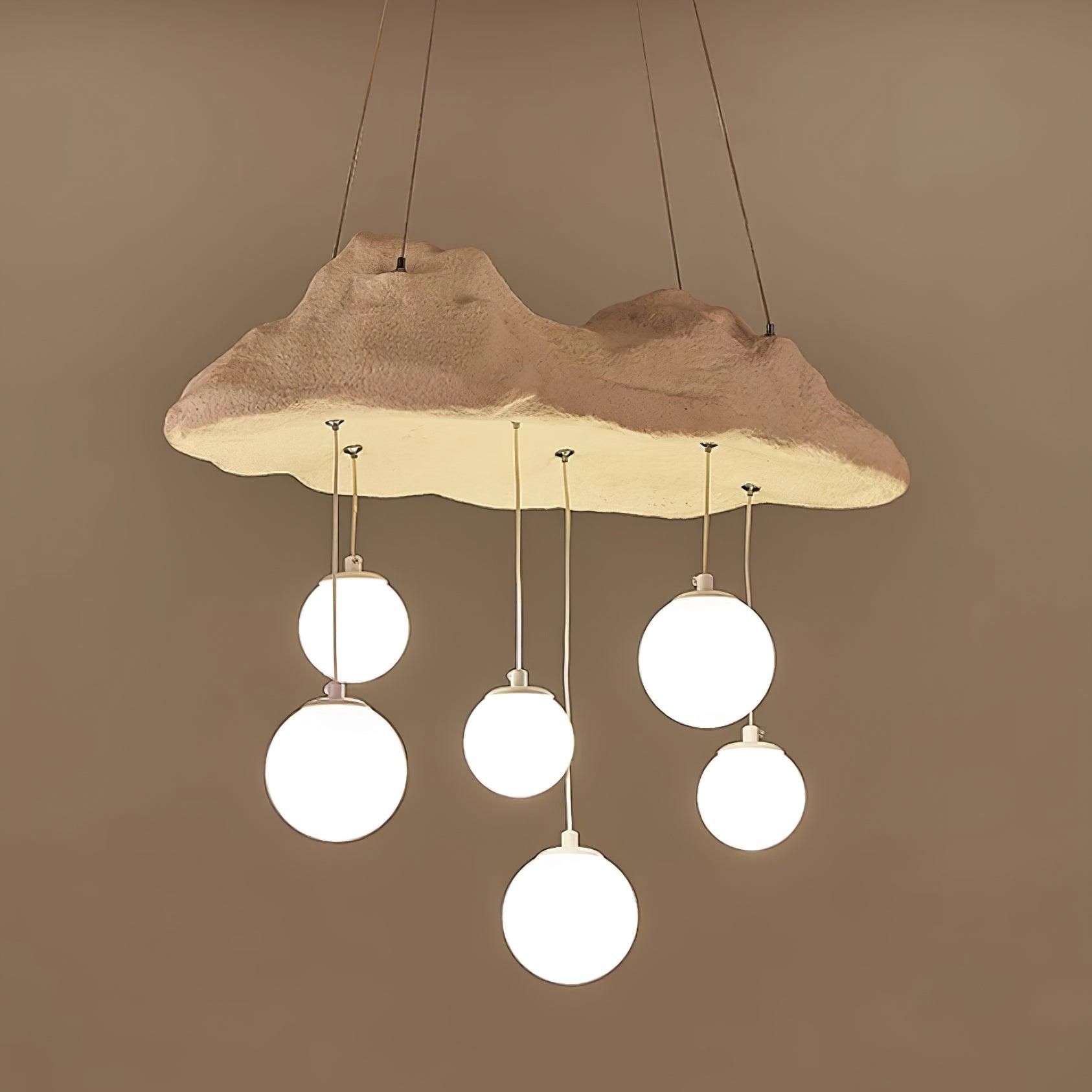 Mushroom Cloud Chandelier