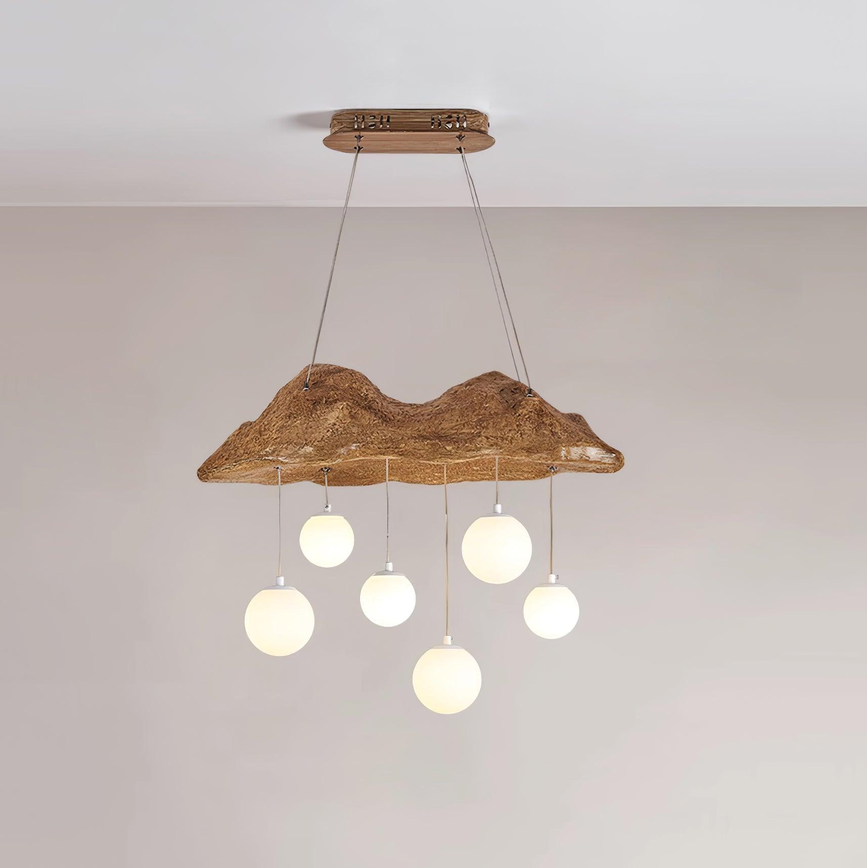 Mushroom Cloud Chandelier
