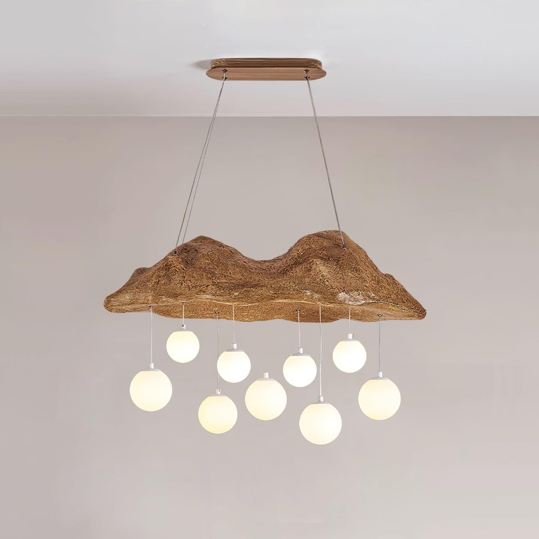 Mushroom Cloud Chandelier