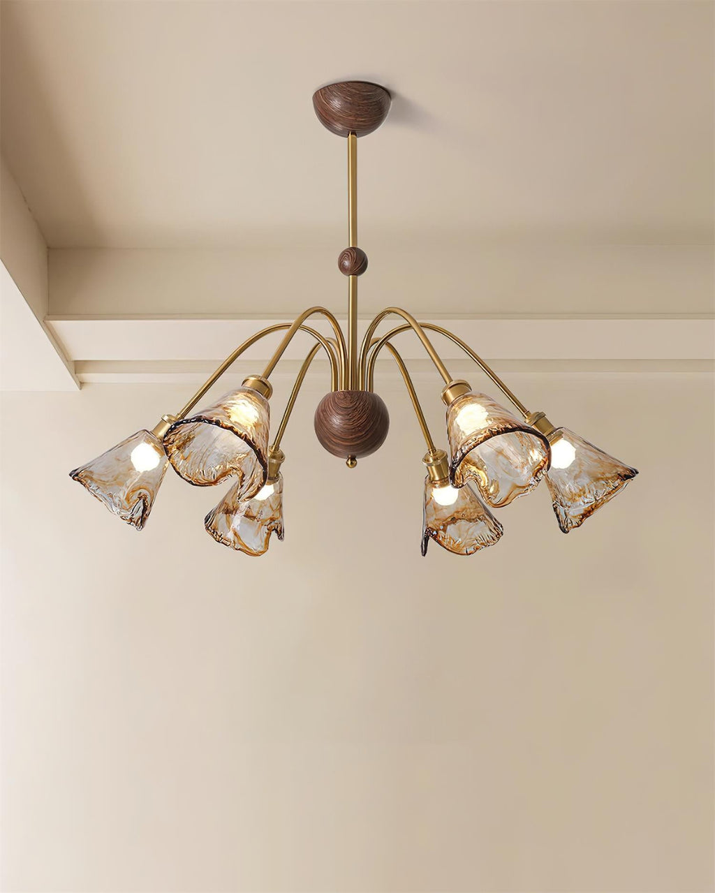 Nalia Amber Chandelier