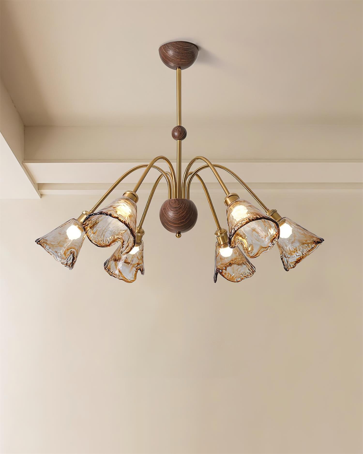 Nalia Amber Chandelier