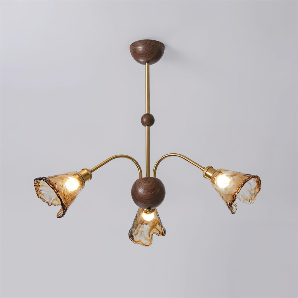 Nalia Amber Chandelier
