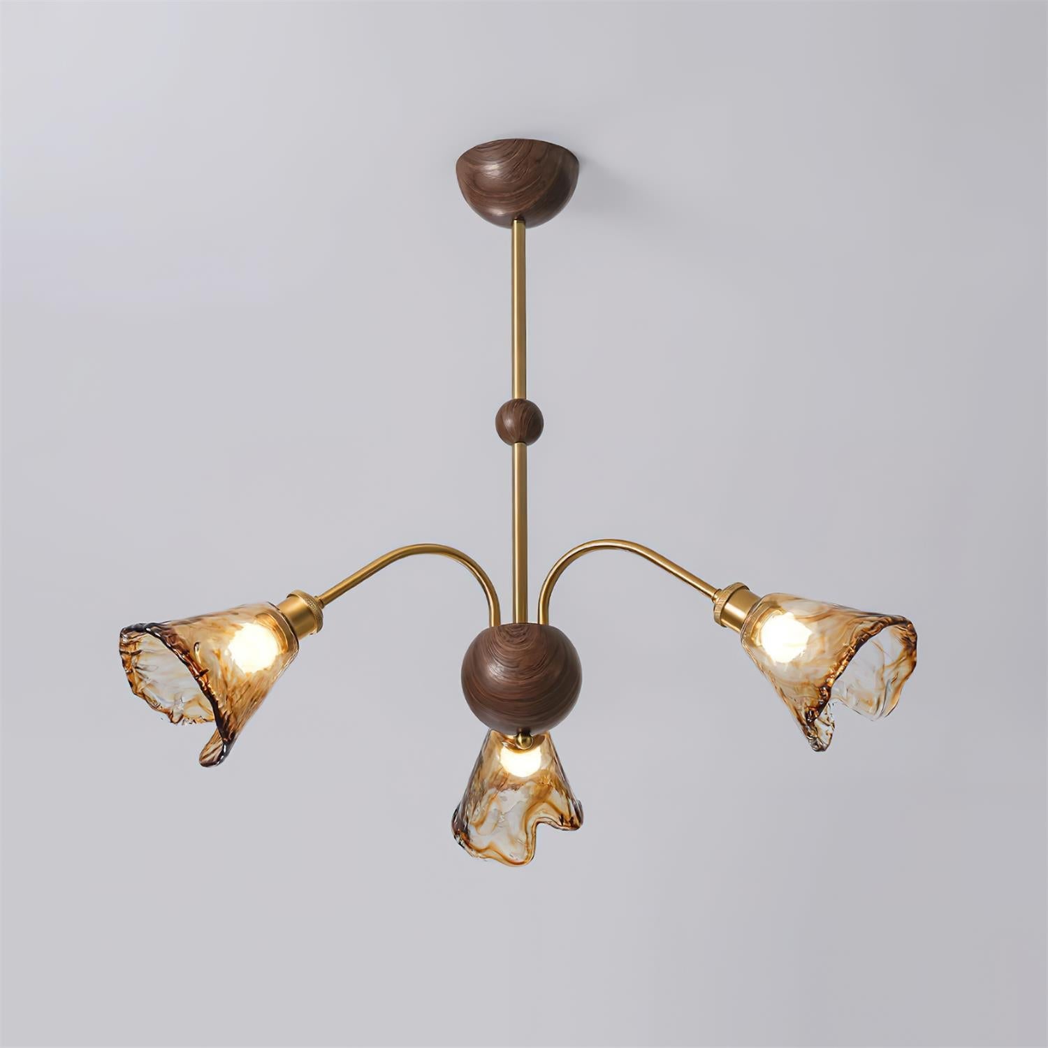 Nalia Amber Chandelier