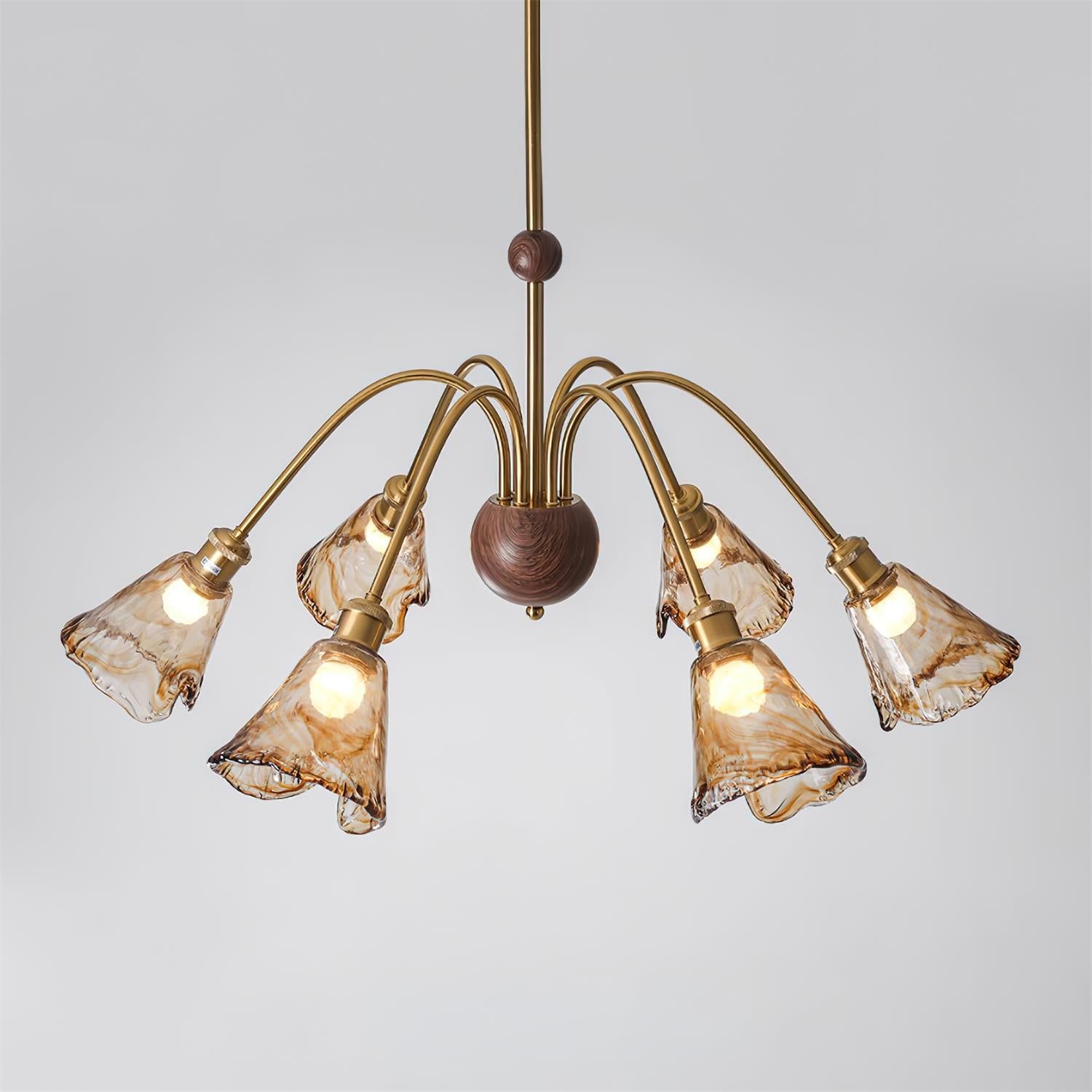 Nalia Amber Chandelier