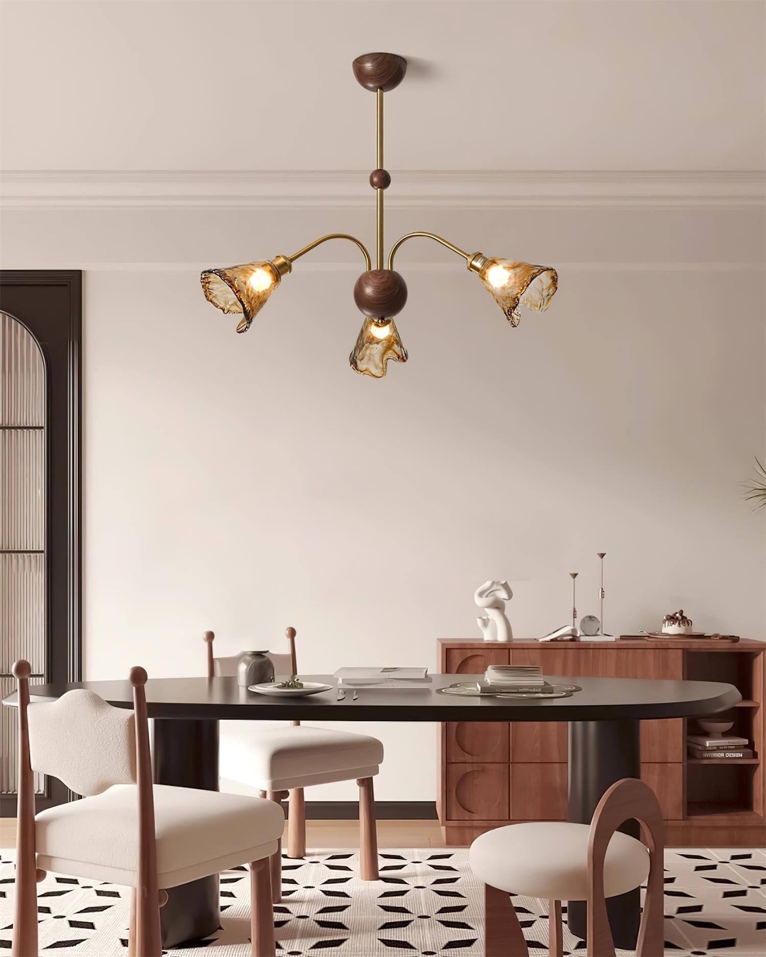 Nalia Amber Chandelier