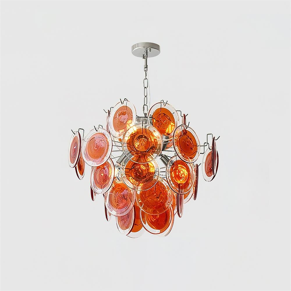 Neuvy Glass Chandelier