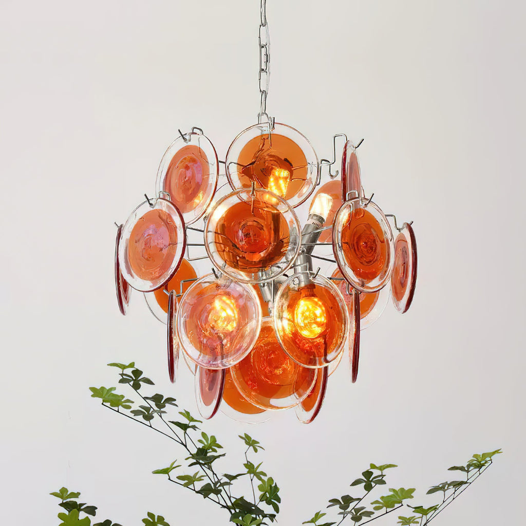 Neuvy Glass Chandelier