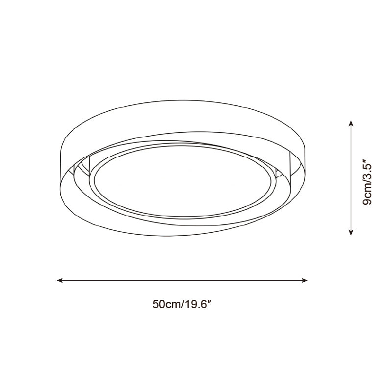 Nexus Swirl Ceiling Lamp