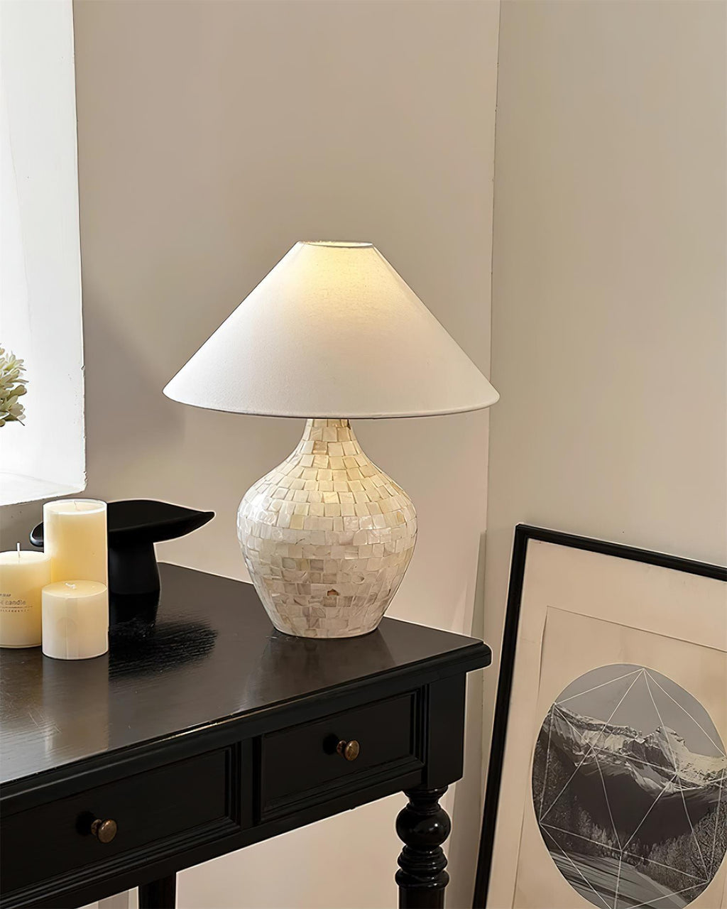 Nikki Seashell Table Lamp
