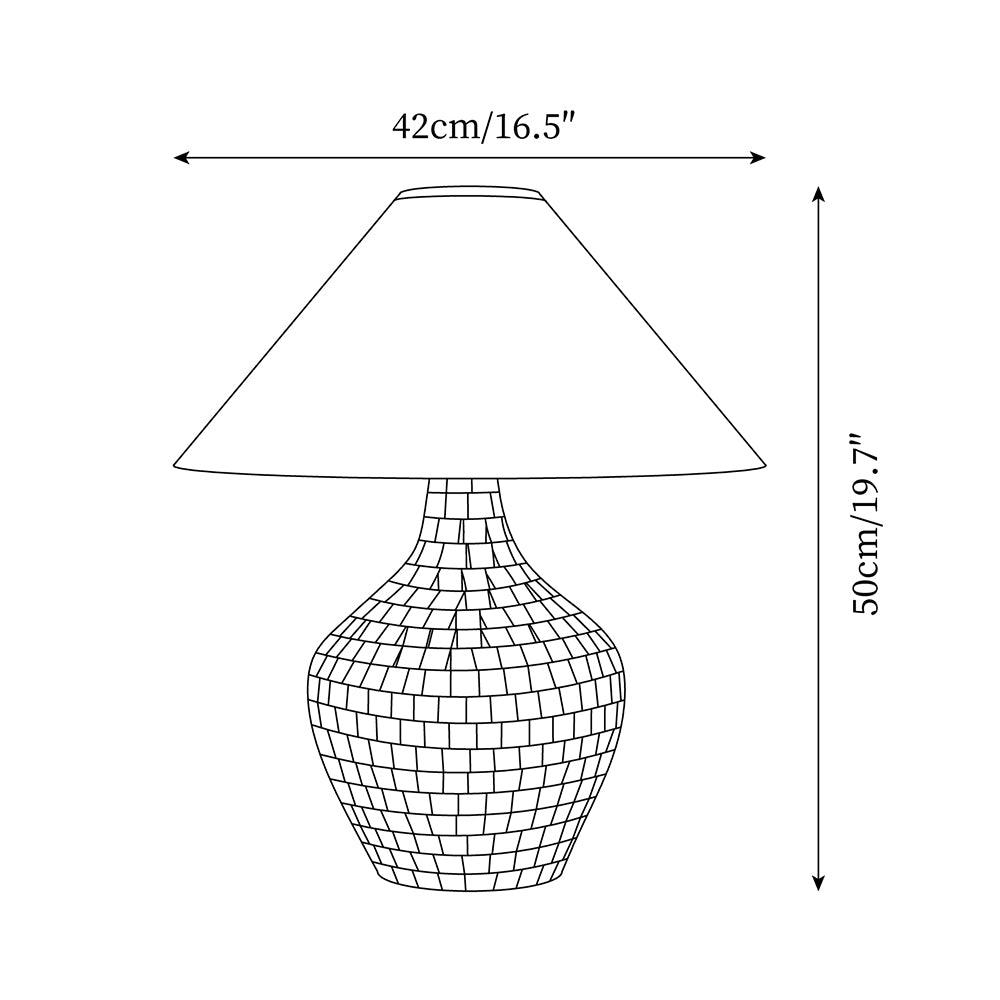 Nikki Seashell Table Lamp