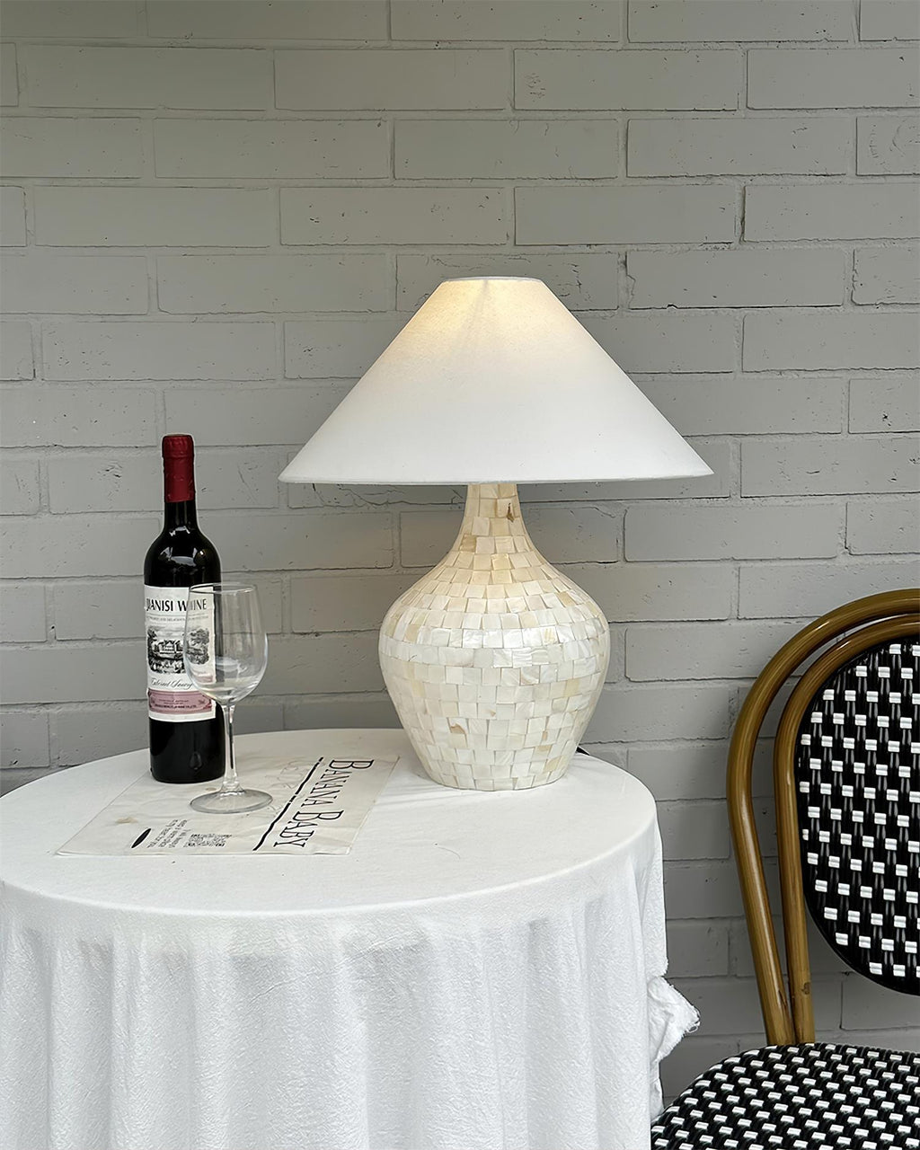 Nikki Seashell Table Lamp