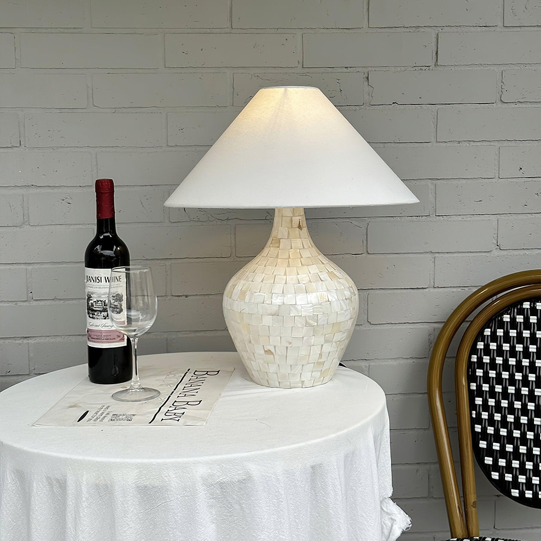 Nikki Seashell Table Lamp