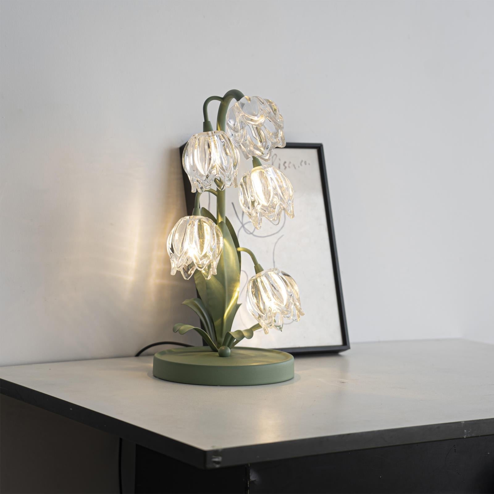 Niya Green Table Lamp