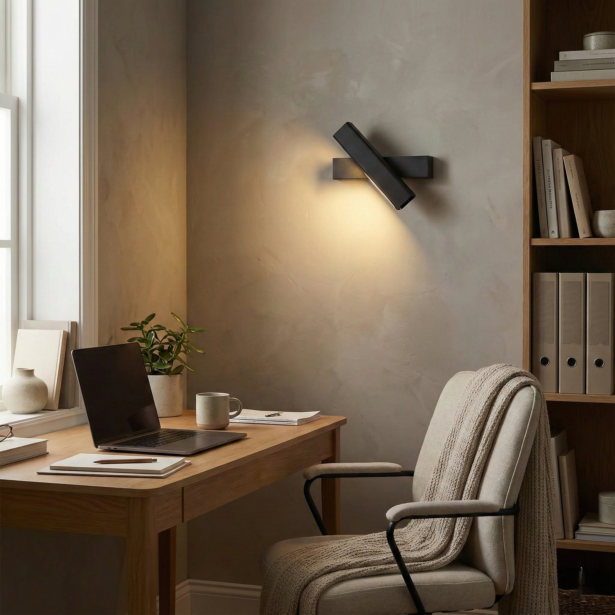 Nordic Art Bedroom Wall Lamp
