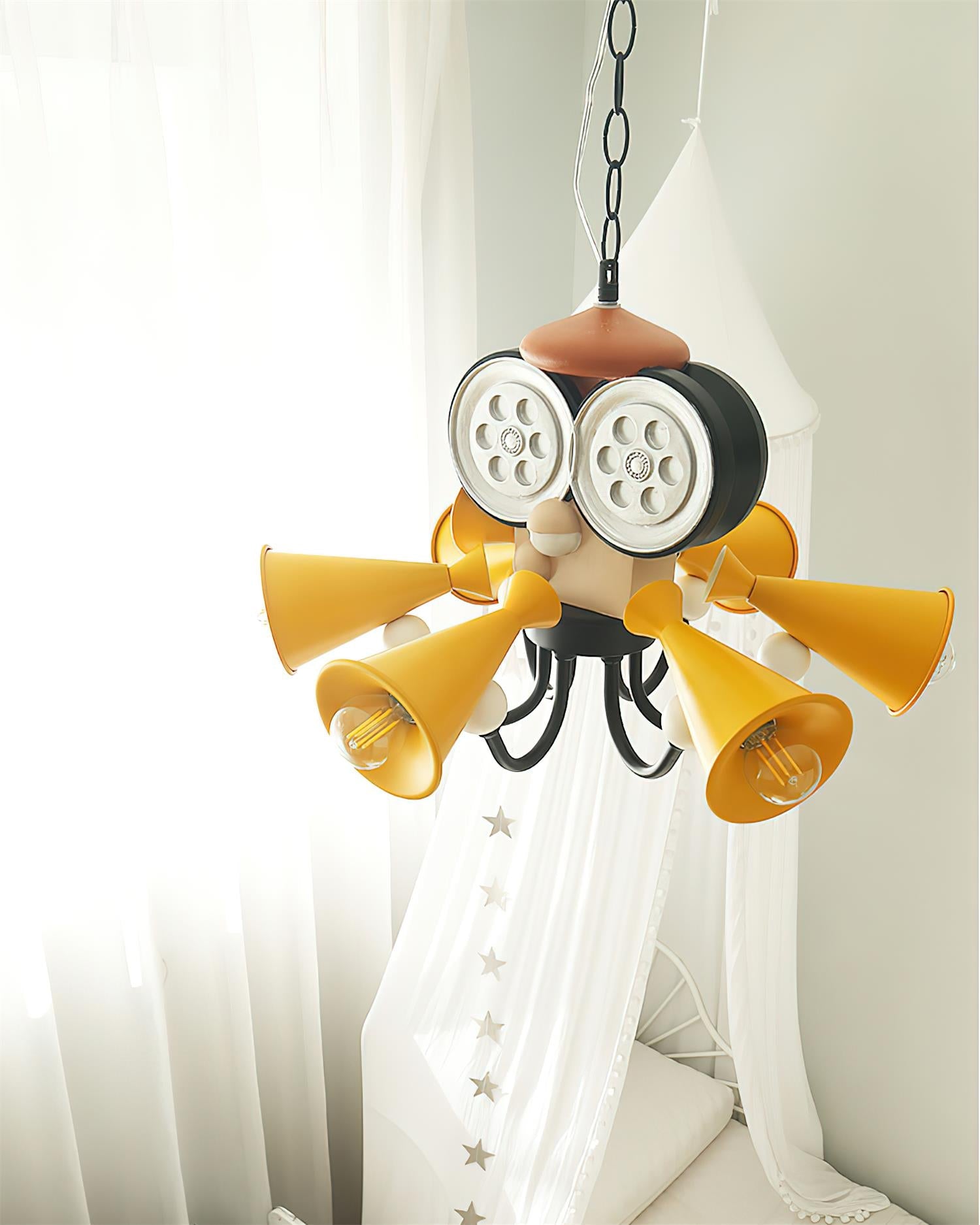Octopus Director Chandelier