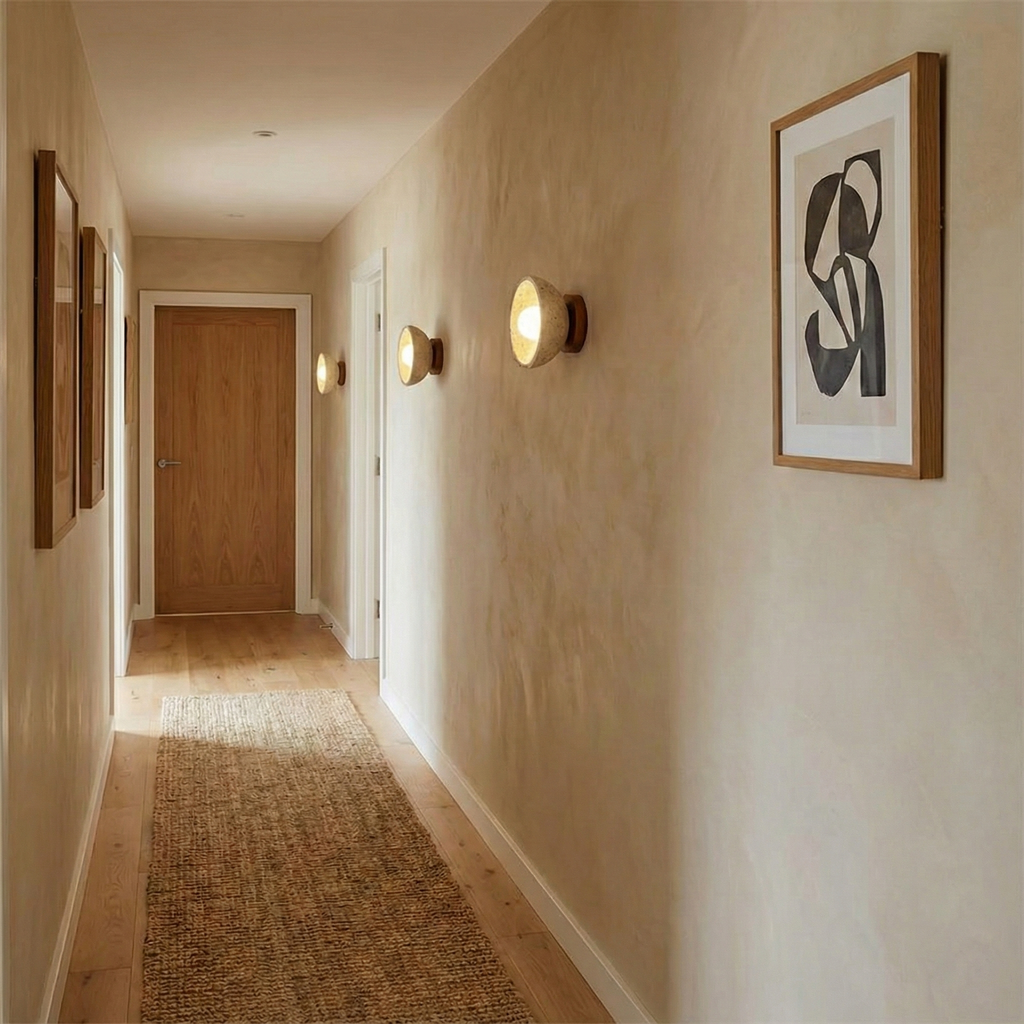 Ollina Travertine Wall Lamp