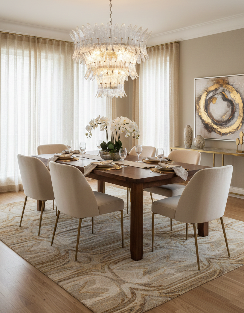 Palmette Chandelier