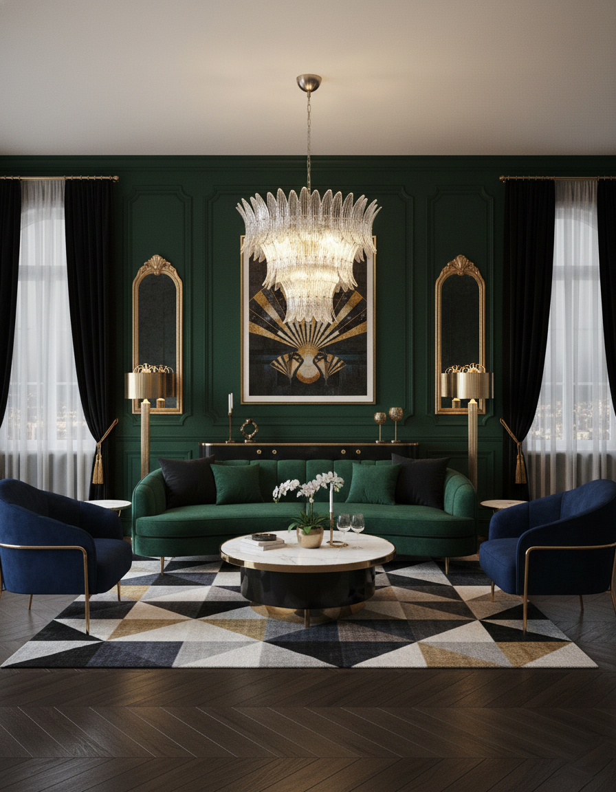 Palmette Chandelier