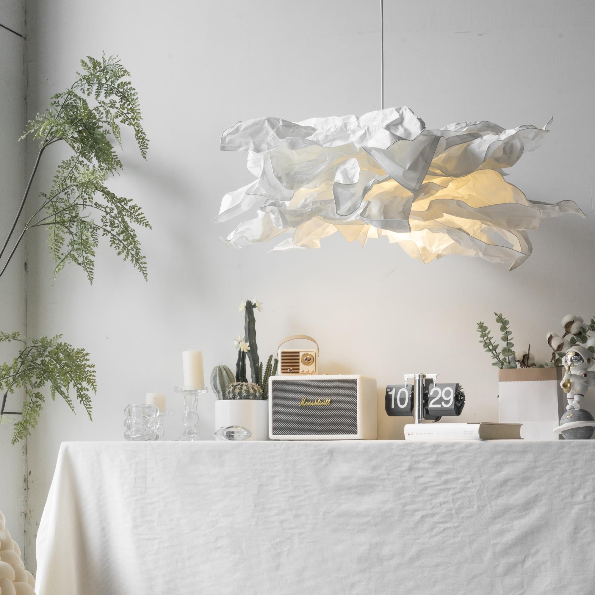 Paper Plug In Pendant Lamp