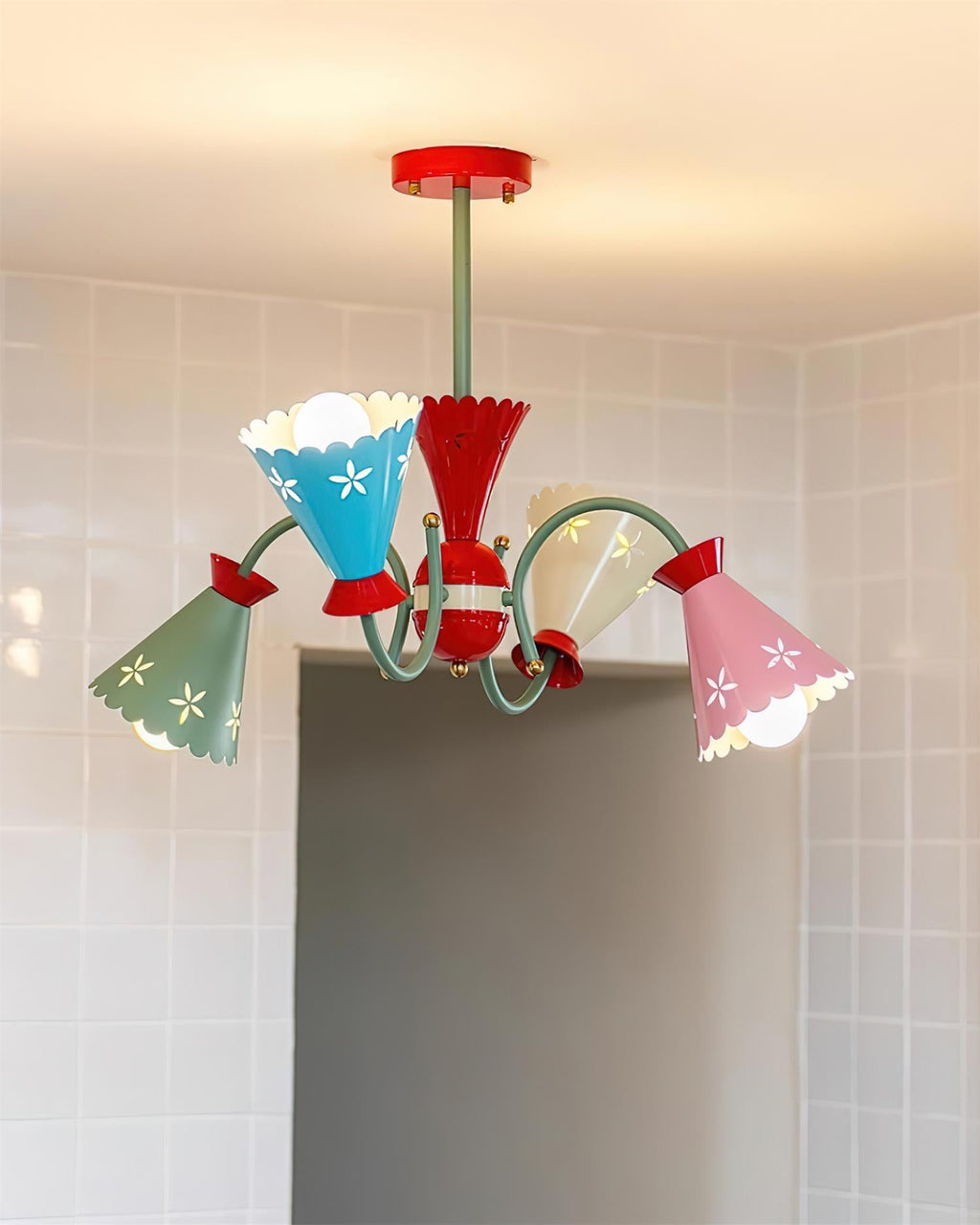 Pasteluxe Chandelier