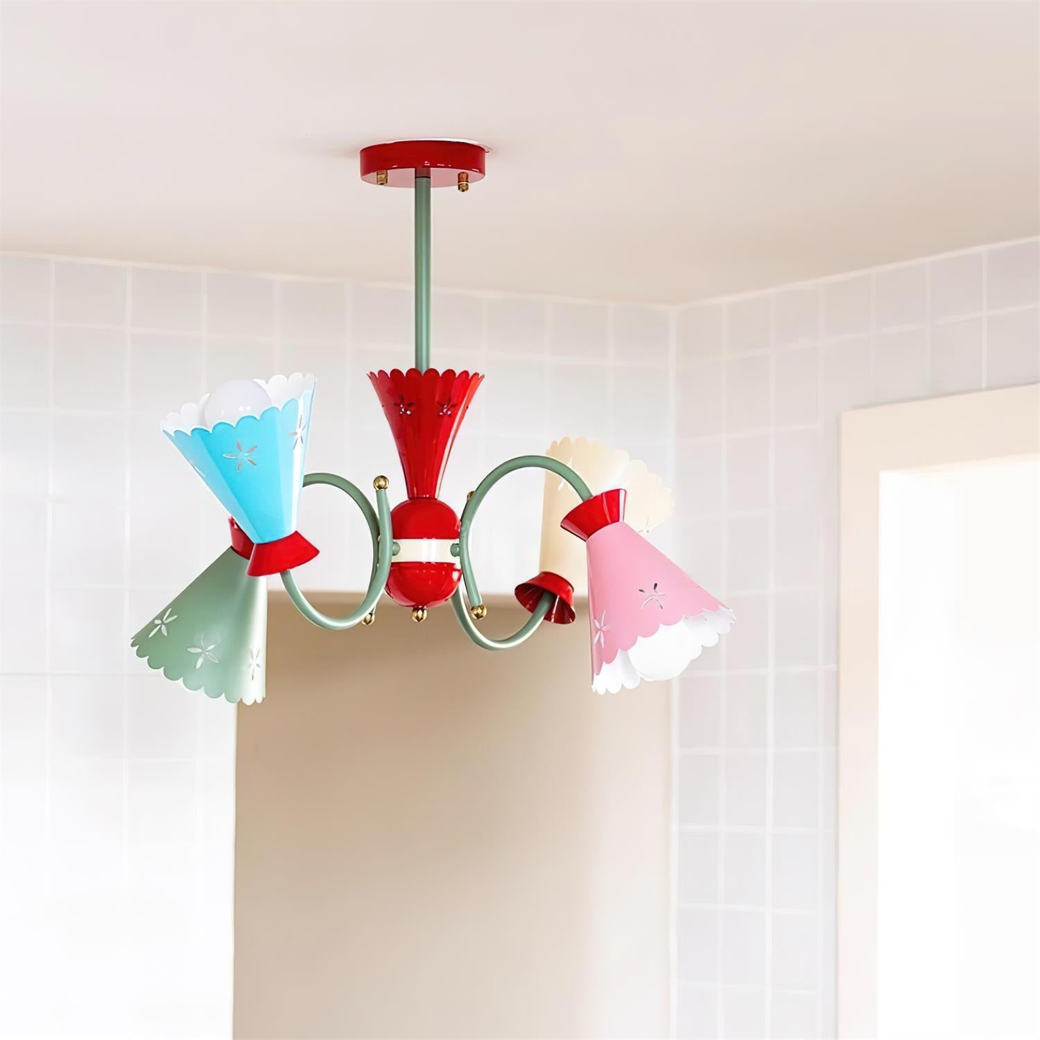 Pasteluxe Chandelier